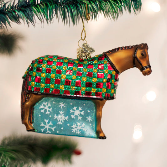 Snowflake Horse Ornament - Southlake Paws