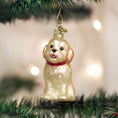 Load image into Gallery viewer, Cockapoo Puppy Ornament - Southlake Paws
