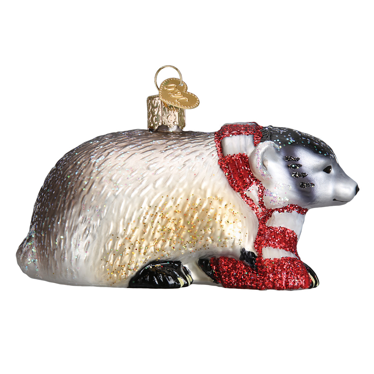 Badger Ornament - Southlake Paws
