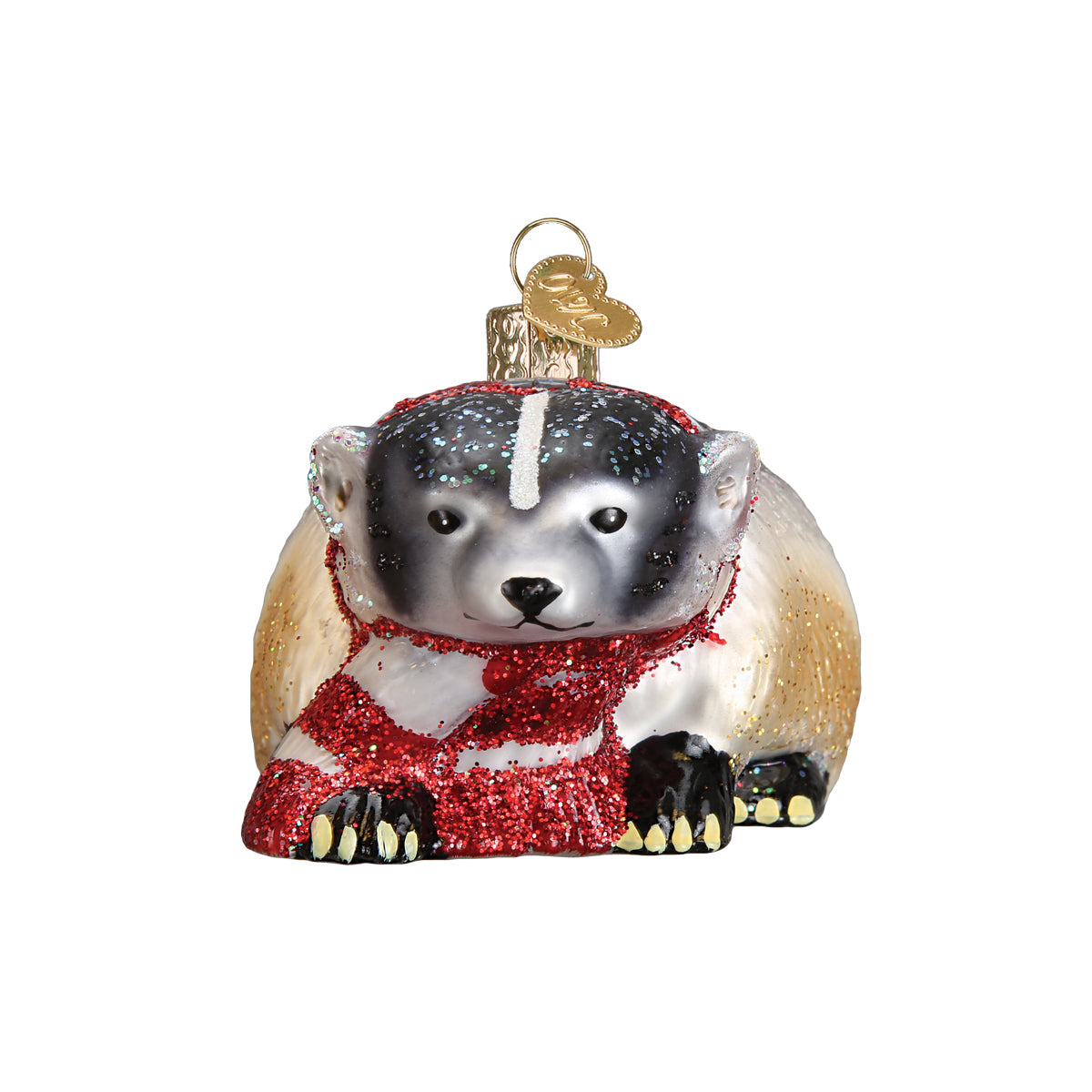 Badger Ornament - Southlake Paws