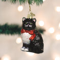 Load image into Gallery viewer, Tuxedo Kitty Ornament
