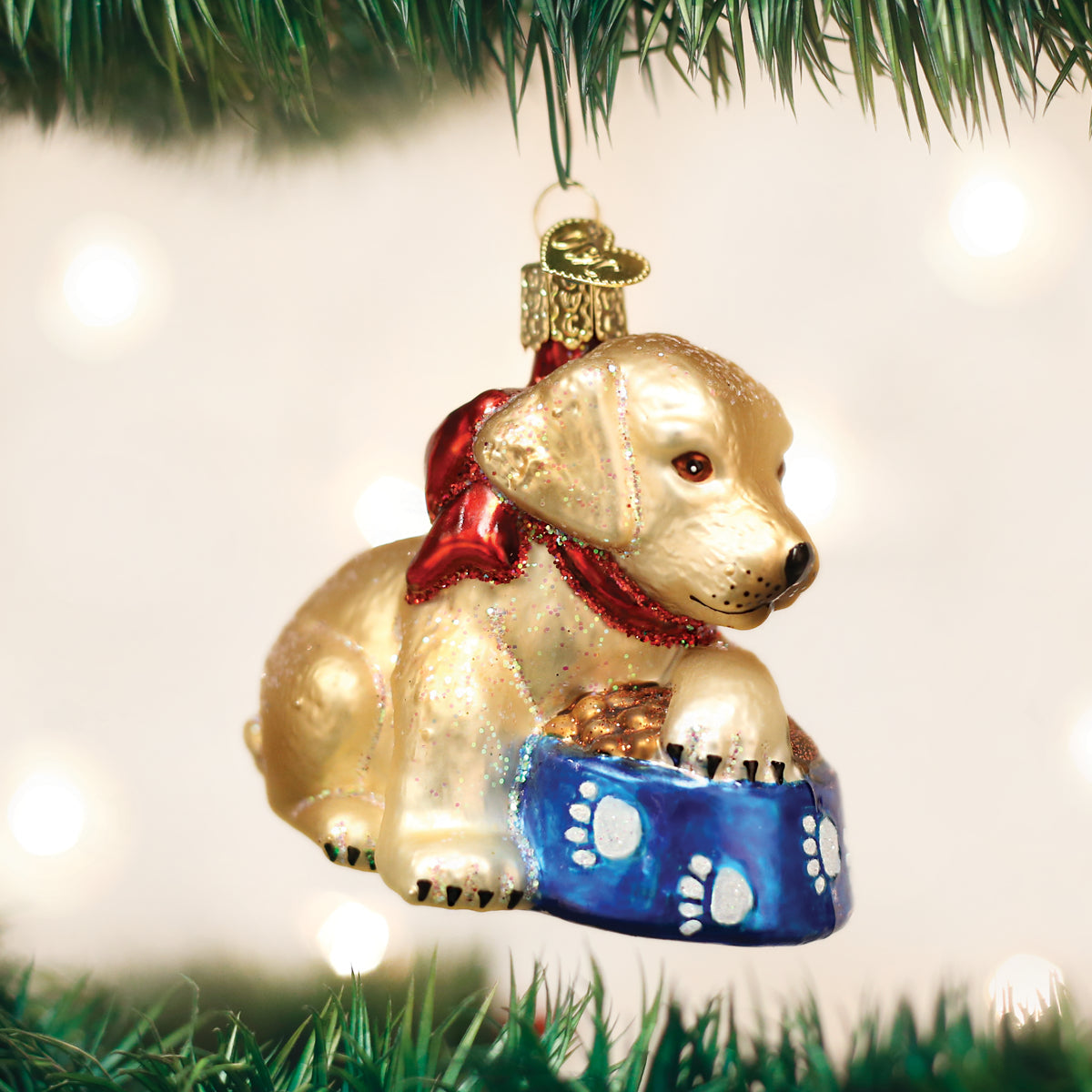 Labrador Pup Ornament - Southlake Paws
