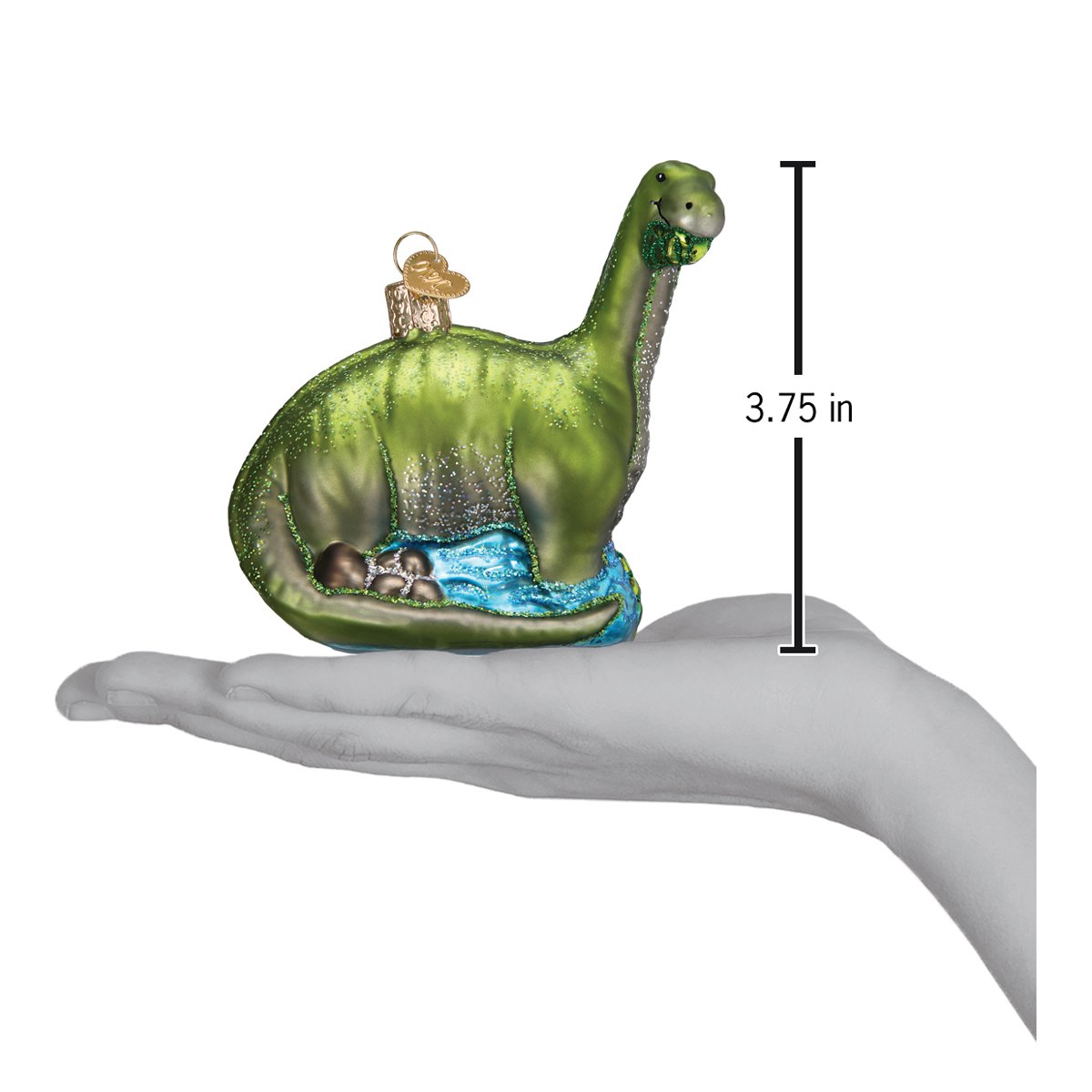 Brontosaurus Ornament - Southlake Paws