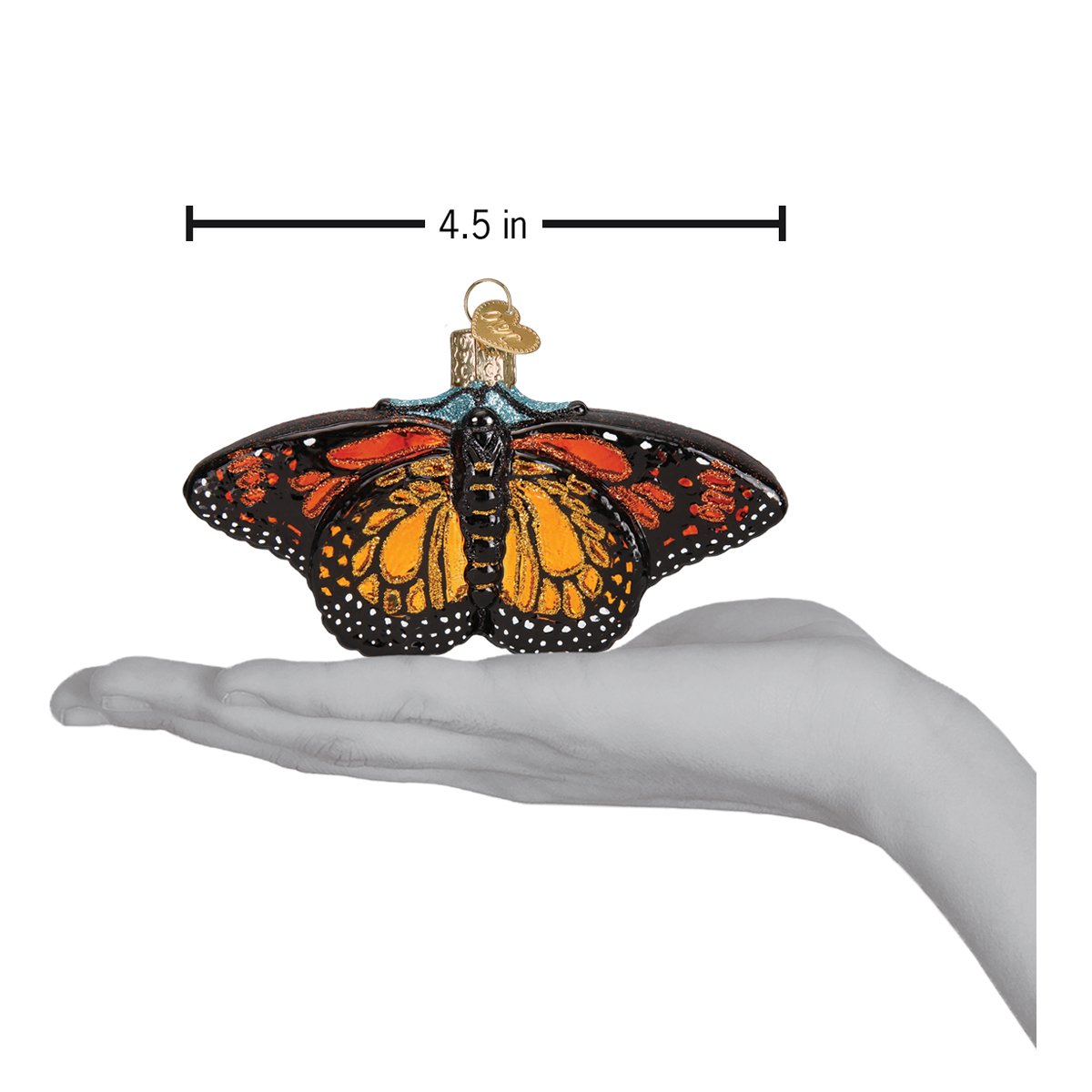 Monarch Butterfly Ornament - Southlake Paws