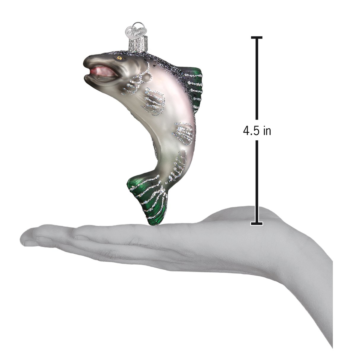 King Salmon Ornament - Southlake Paws