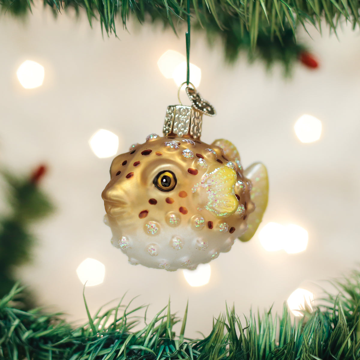 Pufferfish Ornament - Southlake Paws