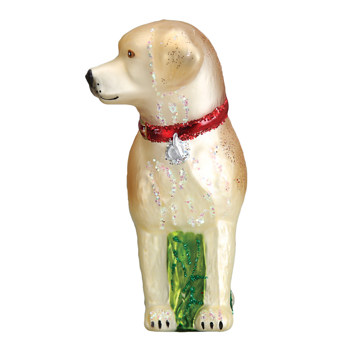 Standing Yellow Lab Ornament - Southlake Paws