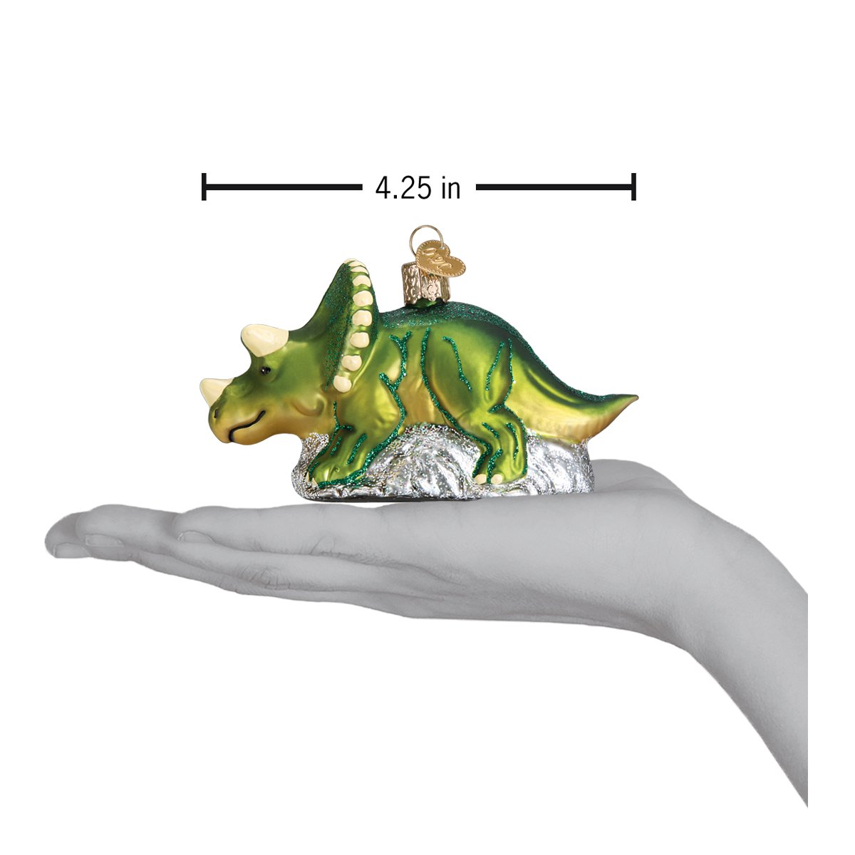 Triceratops Ornament - Southlake Paws
