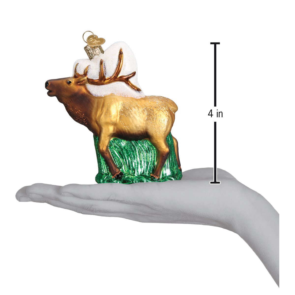 Elk Ornament - Southlake Paws