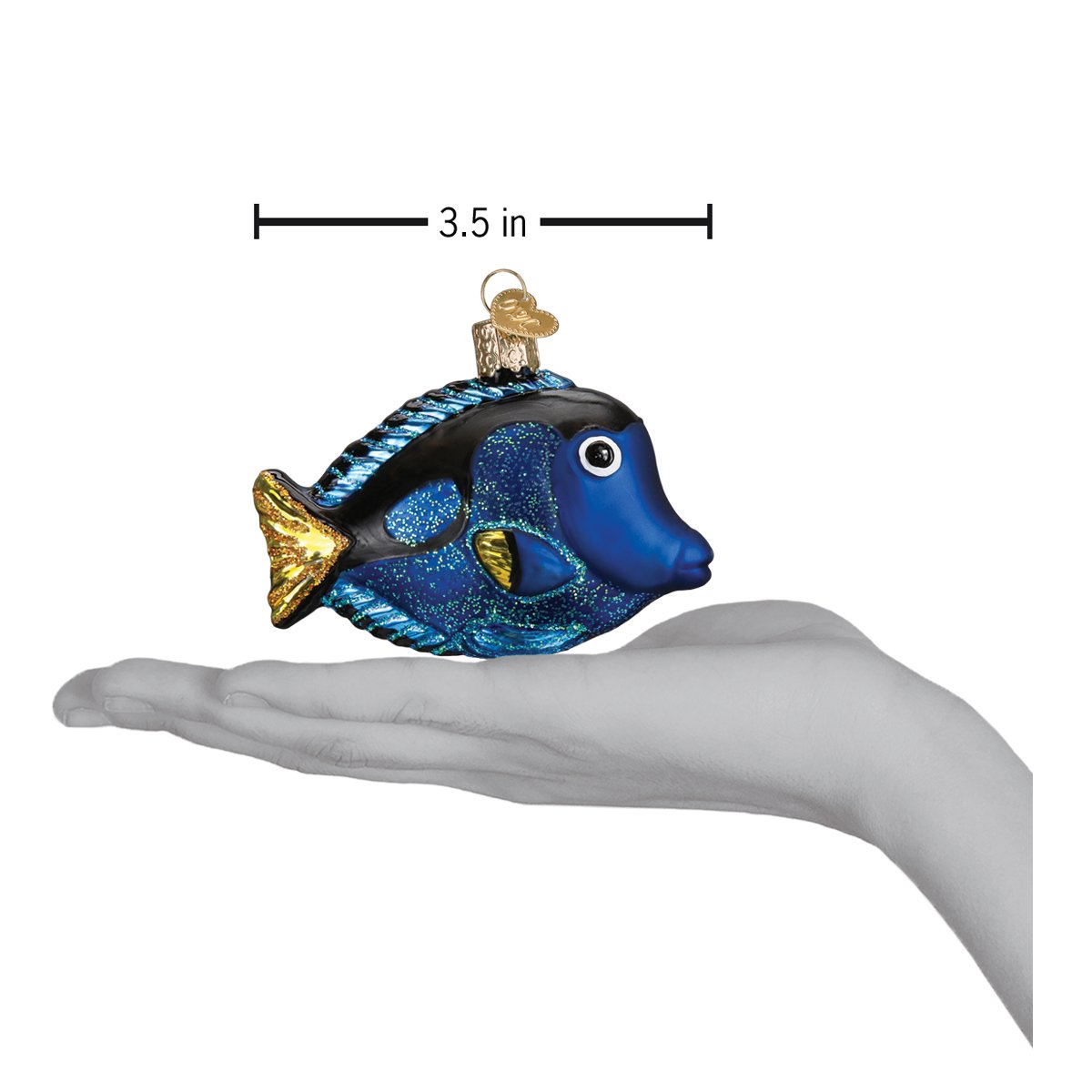 Pacific Blue Tang Ornament - Southlake Paws