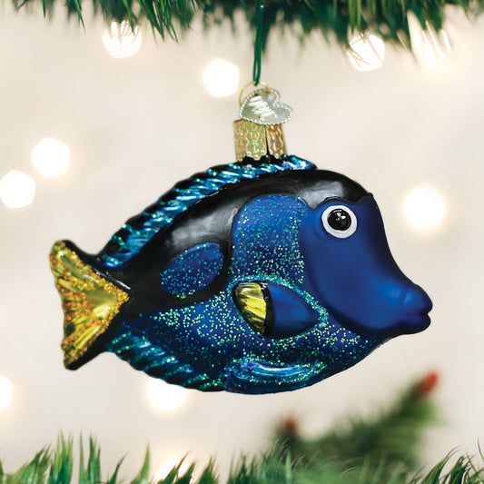 Pacific Blue Tang Ornament - Southlake Paws