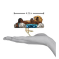 Load image into Gallery viewer, Floating Sea Otter Ornament - Southlake Paws
