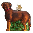 Load image into Gallery viewer, Standing Chocolate Lab Ornament - Southlake Paws
