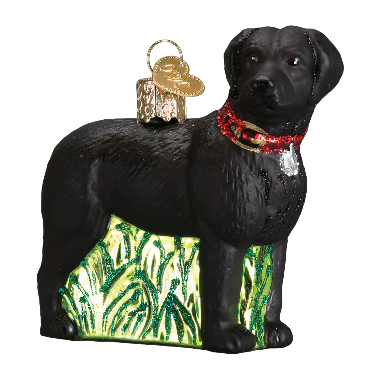 Standing Black Lab Ornament - Southlake Paws