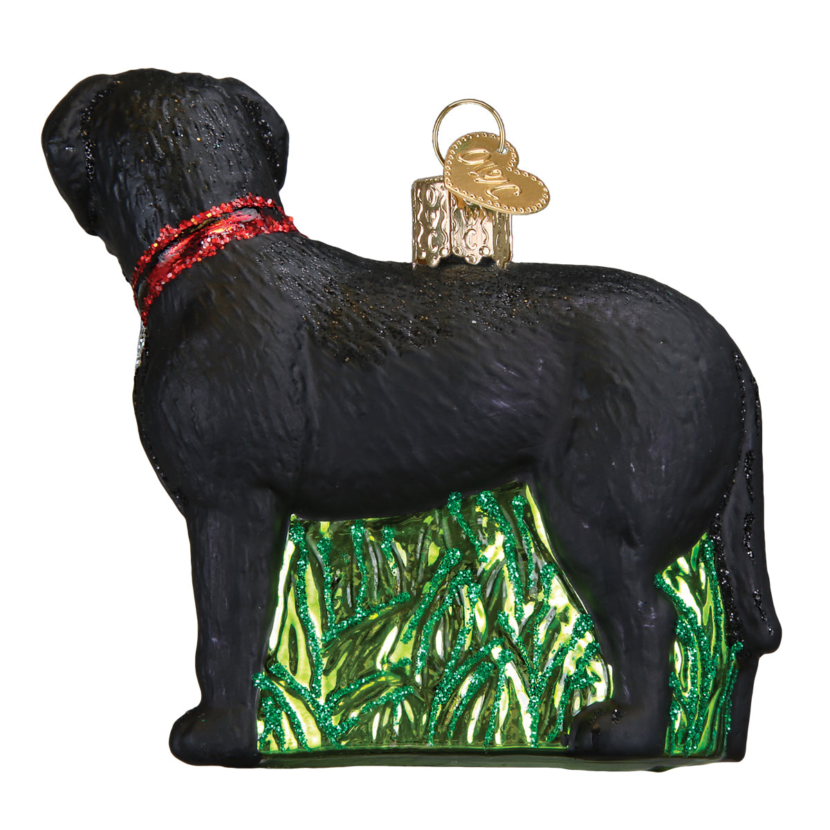 Standing Black Lab Ornament - Southlake Paws