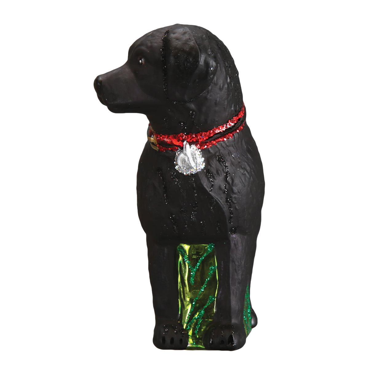 Standing Black Lab Ornament - Southlake Paws