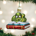 Load image into Gallery viewer, Bookworm Ornament - Southlake Paws
