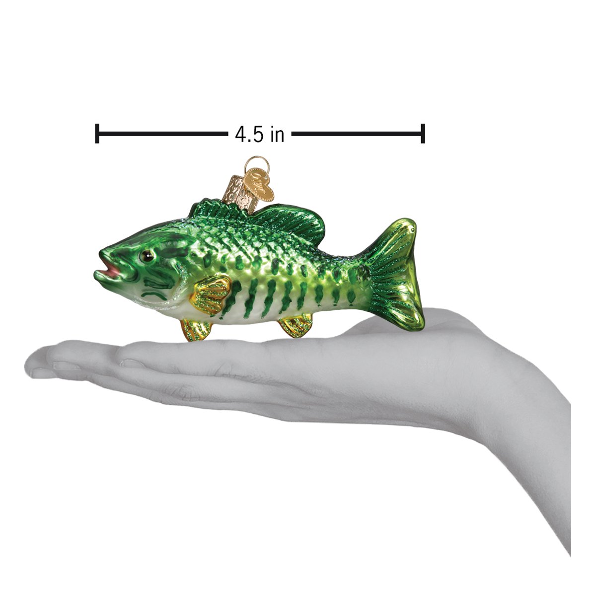 Smallmouth Bass Ornament - Southlake Paws