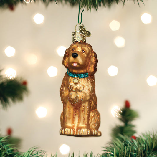 Irish Doodle Ornament - Southlake Paws