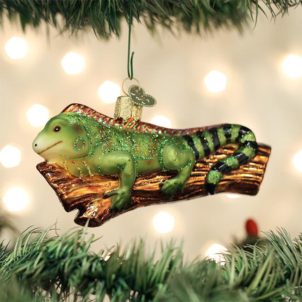 Iguana Ornament - Southlake Paws