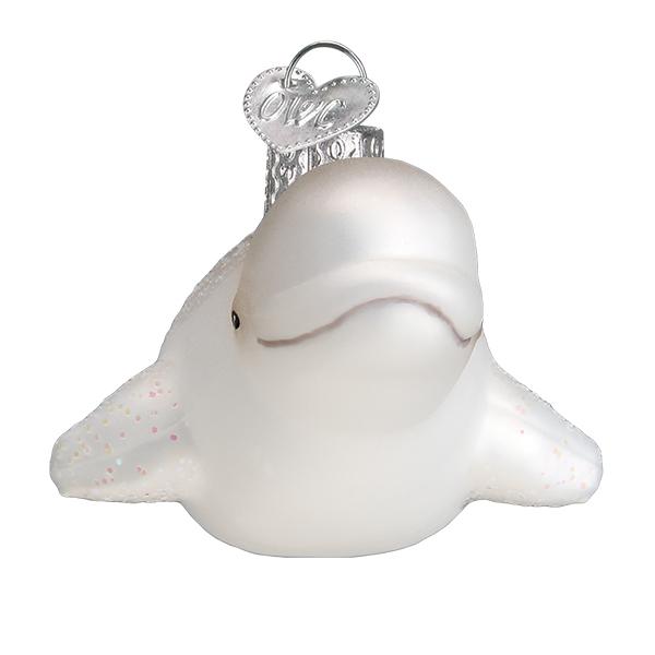 Beluga Whale Ornament - Southlake Paws