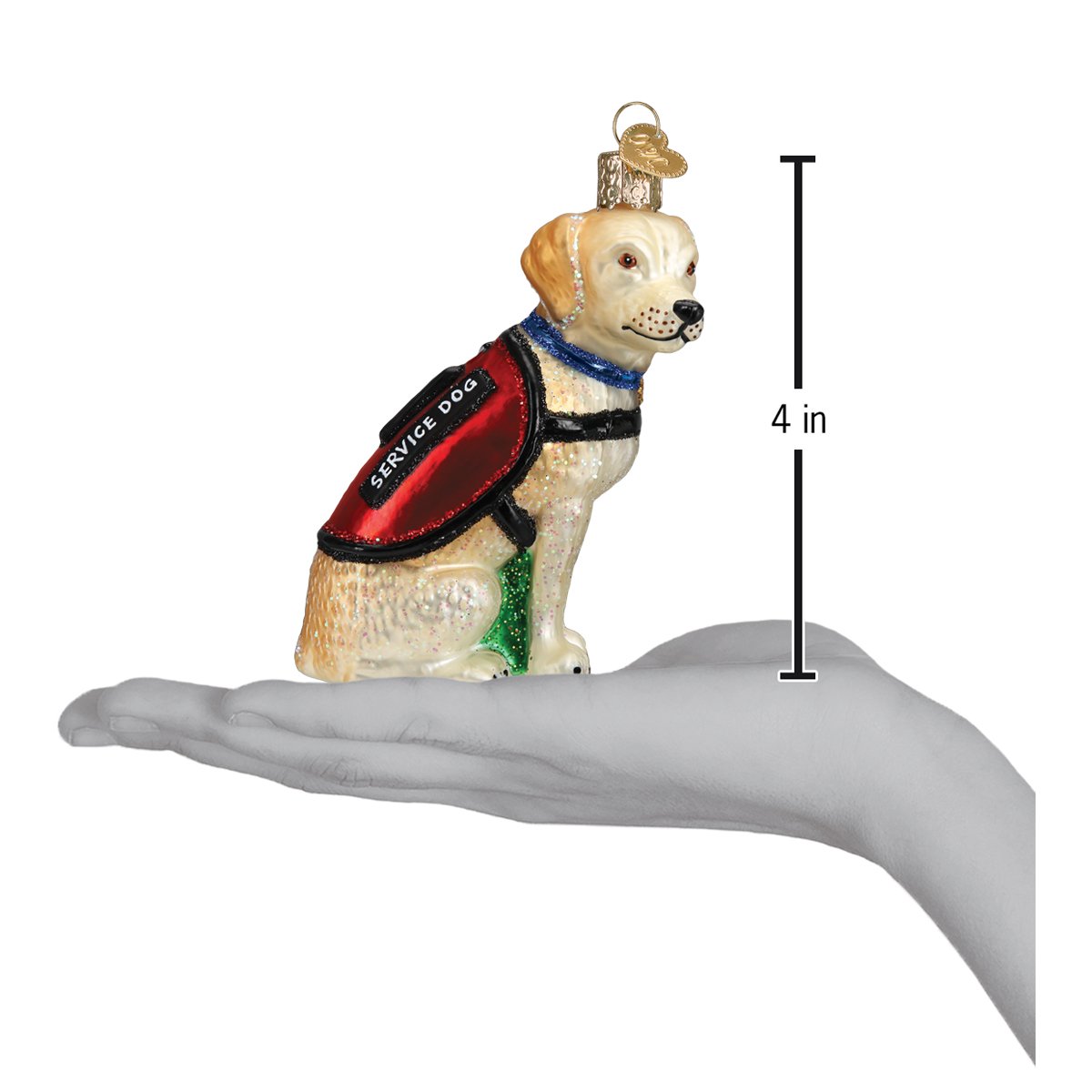Service Dog Ornament - Southlake Paws
