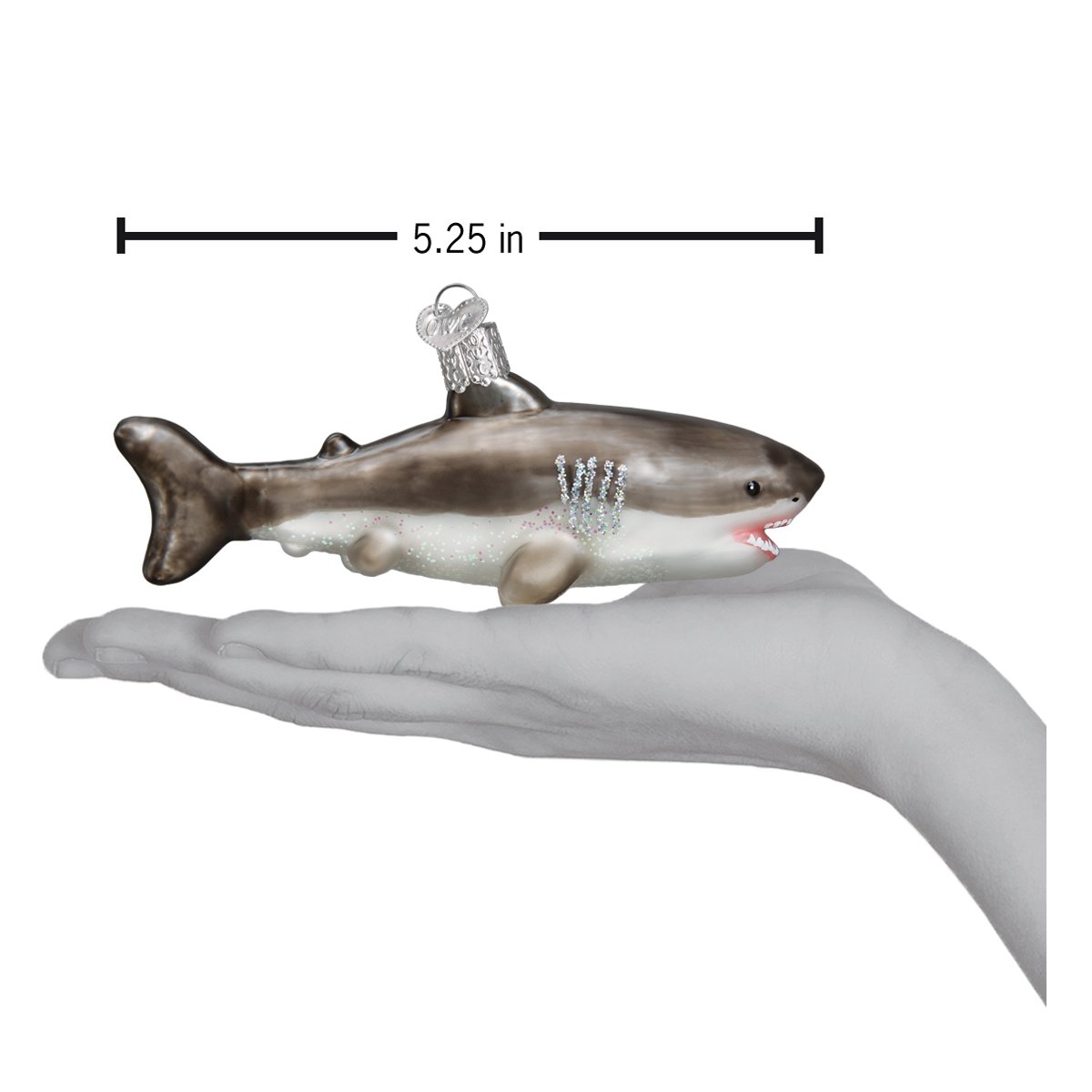 Great White Shark Ornament - Southlake Paws
