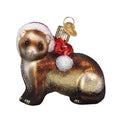 Load image into Gallery viewer, Christmas Ferret Ornament - Southlake Paws
