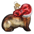 Load image into Gallery viewer, Christmas Ferret Ornament - Southlake Paws
