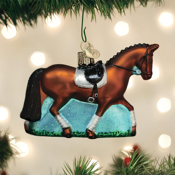 Dressage Horse Ornament - Southlake Paws
