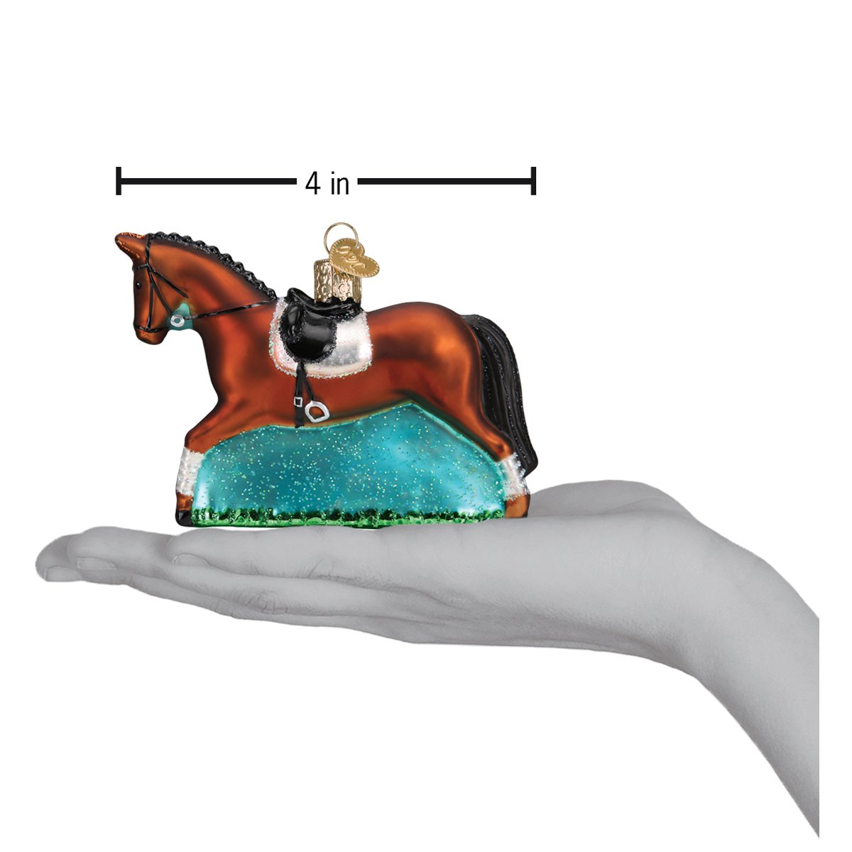 Dressage Horse Ornament - Southlake Paws