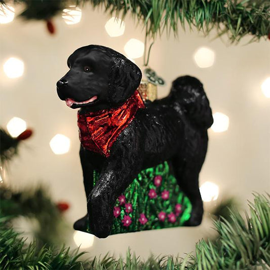Black Doodle Dog Ornament - Southlake Paws