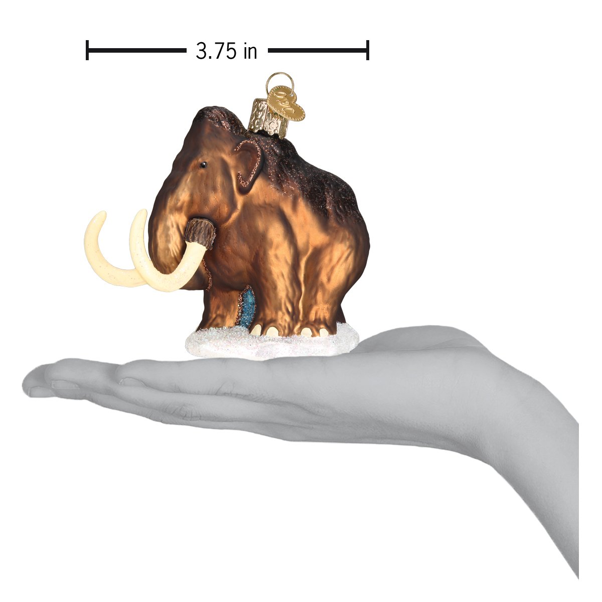 Woolly Mammoth Ornament - Southlake Paws