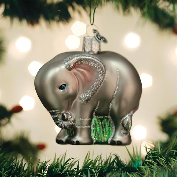 Baby Elephant Ornament - Southlake Paws