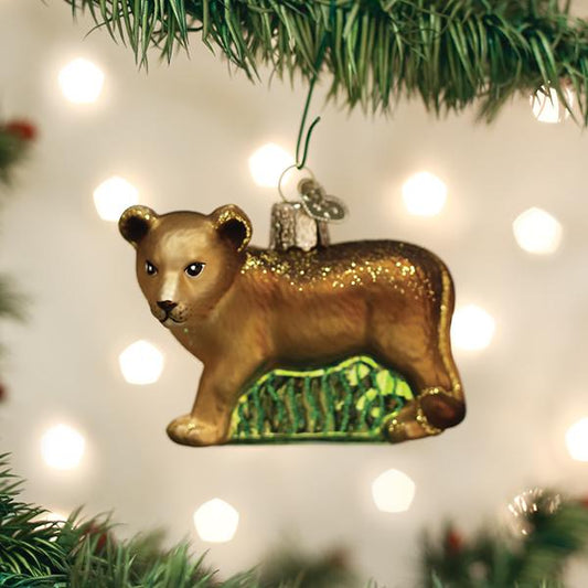 Lion Cub Ornament - Southlake Paws