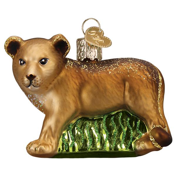 Lion Cub Ornament - Southlake Paws