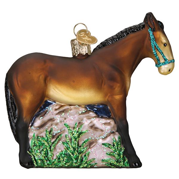 Mule Ornament - Southlake Paws