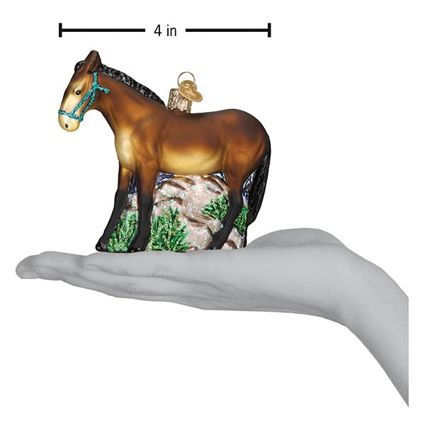 Mule Ornament - Southlake Paws