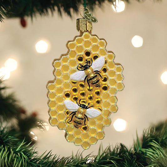 Honeycomb Ornament - Southlake Paws