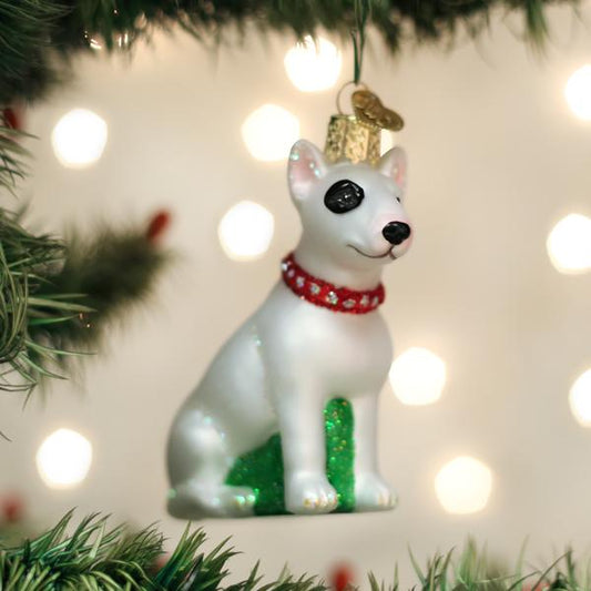 Bull Terrier Ornament - Southlake Paws