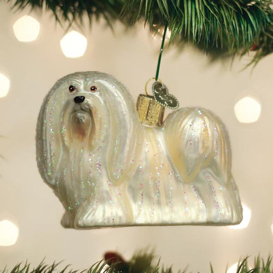 Lhaso Apso Ornament - Southlake Paws