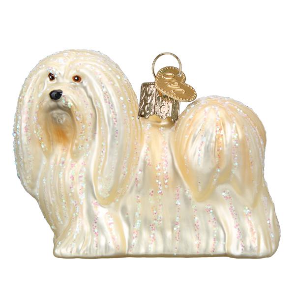 Lhaso Apso Ornament - Southlake Paws