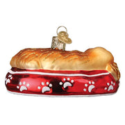 Sleepy Golden Retriever Ornament