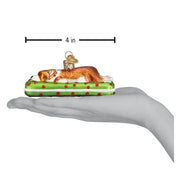 Sleepy Corgi Ornament