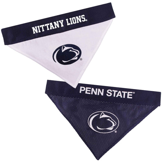 Penn State Nittany Lions - Home and Away S/m Dog Bandana - College Game Day Pet Apparel