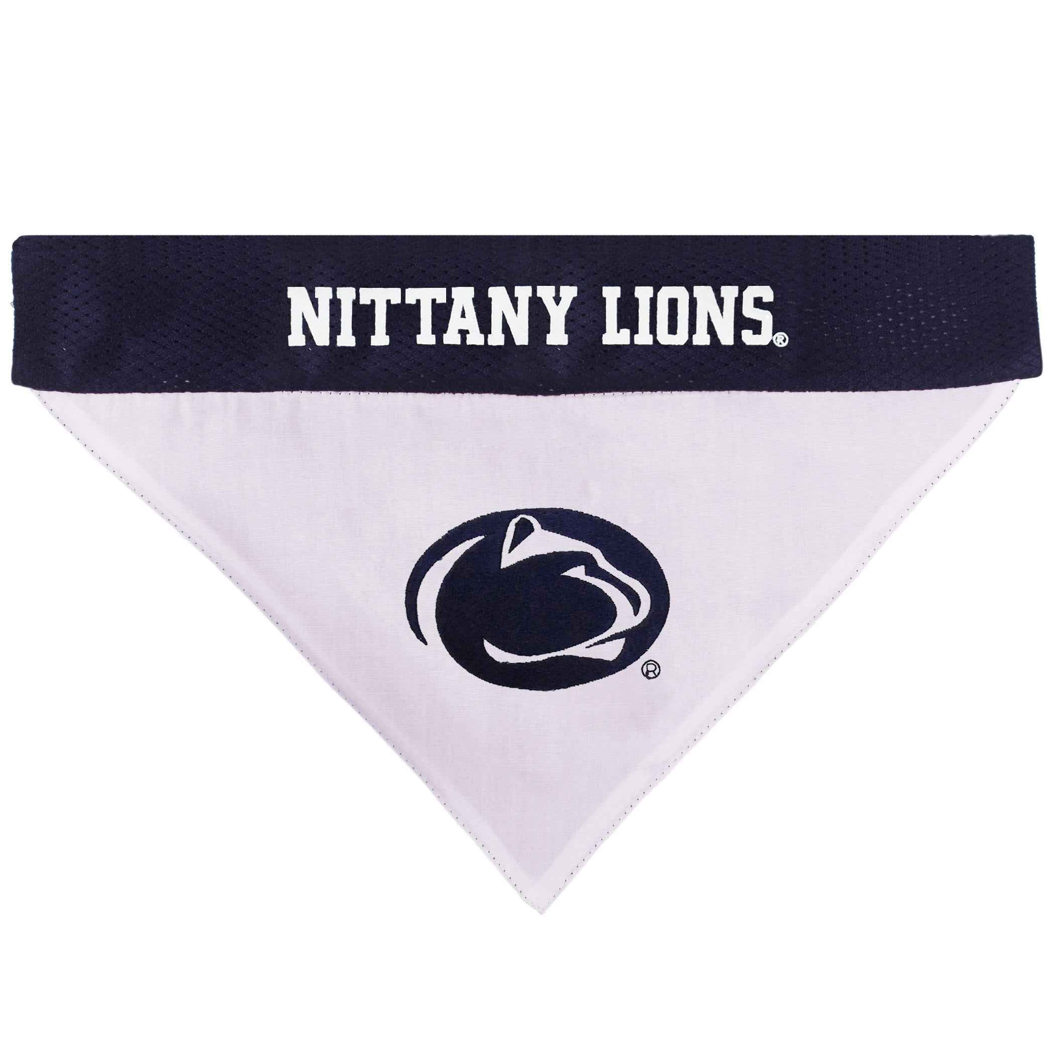 Penn State Nittany Lions - Home and Away S/m Dog Bandana - College Game Day Pet Apparel