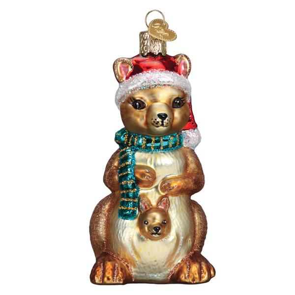 Christmas Kangaroo Ornament - Southlake Paws