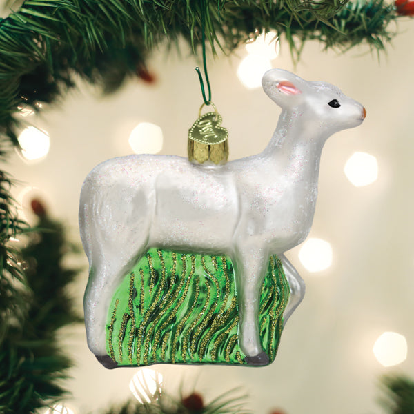 Seneca White Deer Ornament - Southlake Paws