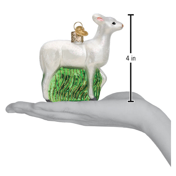 Seneca White Deer Ornament - Southlake Paws