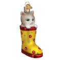 Load image into Gallery viewer, Kitten In Rain Boot Ornament - Southlake Paws
